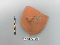 藏品(紅色夾砂陶片)的圖片